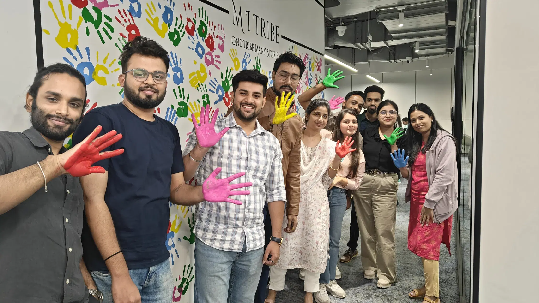 Inside Mordor Intelligence - Our Values and Workplace Culture Holi celebrations at Mordor Intelligence office