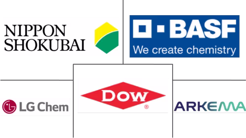 Acrylate Monomers Market Major Players