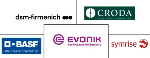 Cosmetic Antioxidants Market Major Players