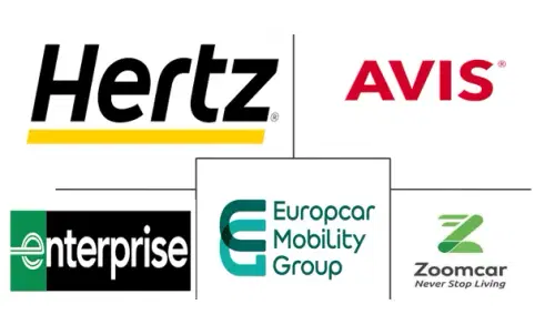 Electric Car Rental Market Major Players