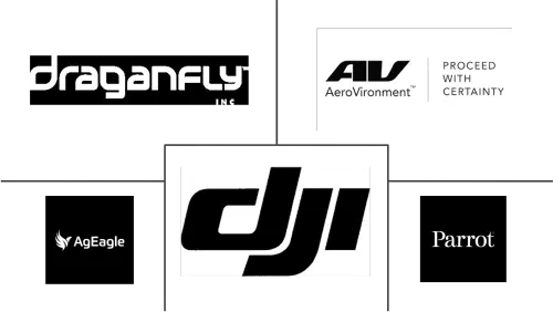 Electric Unmanned Aerial Vehicle Market Major Players