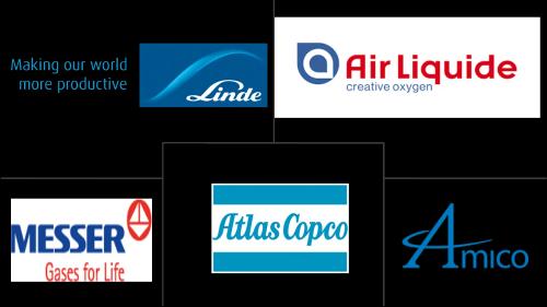 Medical Gases And Equipment Market Major Players