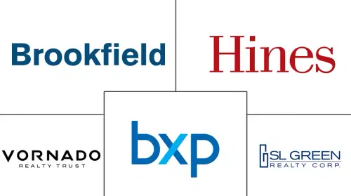 North America Office Real Estate Market Major Players