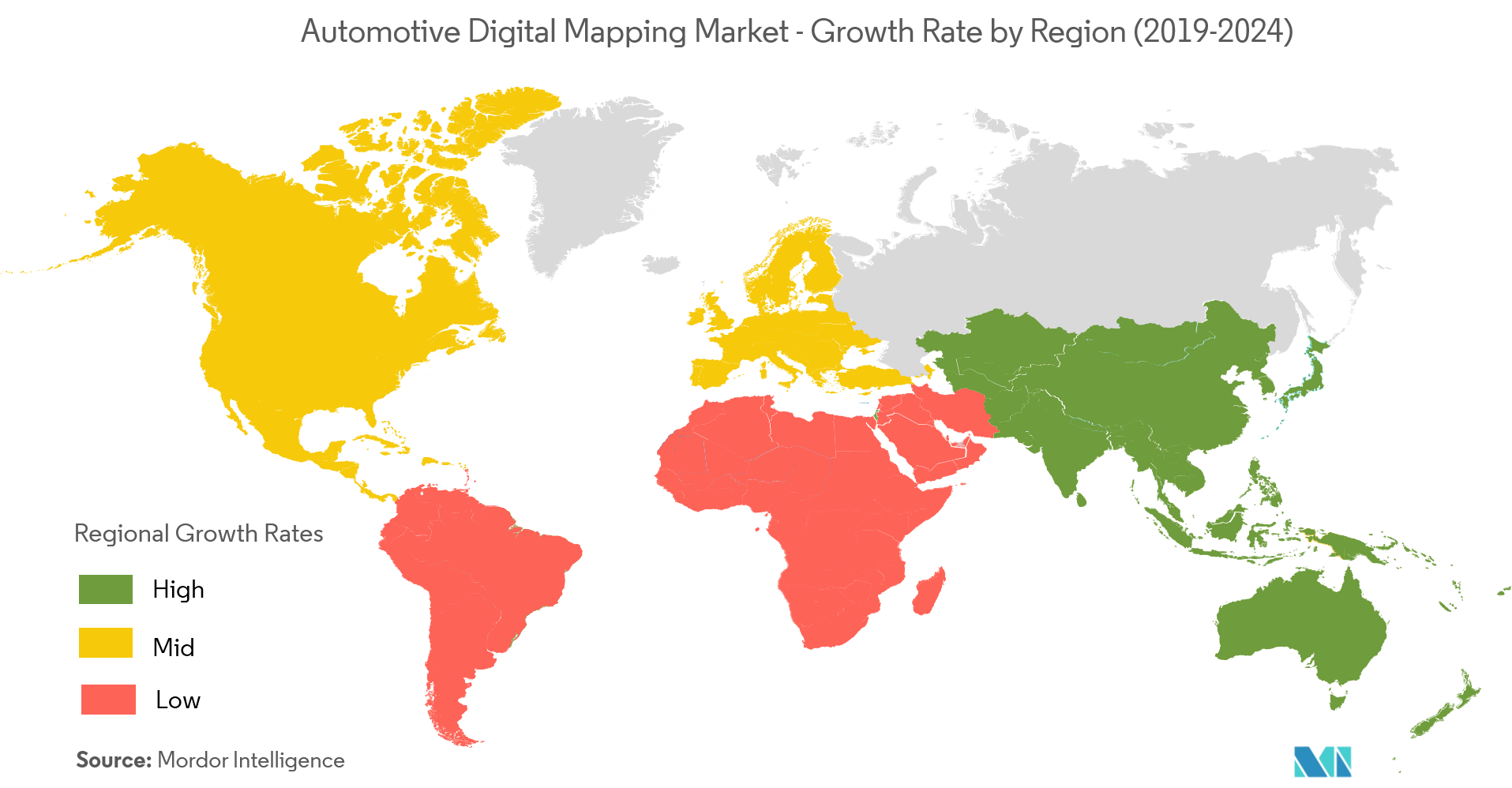 Automotive Digital Mapping Market 22 27 Industry Share Size Growth Mordor Intelligence