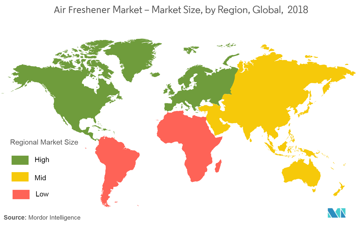  Air Freshener Market  Growth by Region
