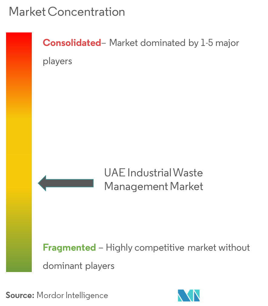 UAE Industrial Waste Management Market Concentration