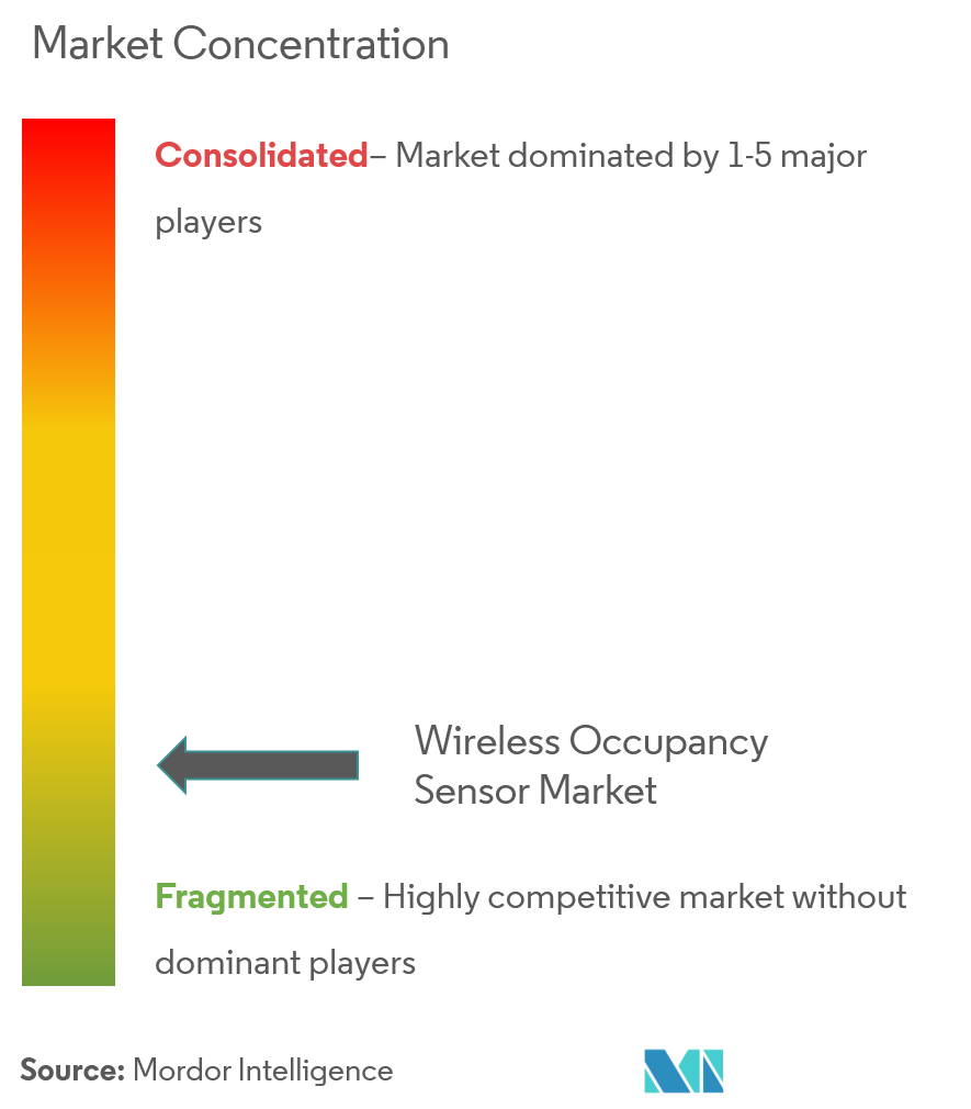 Wireless Occupancy Sensors Market Concentration