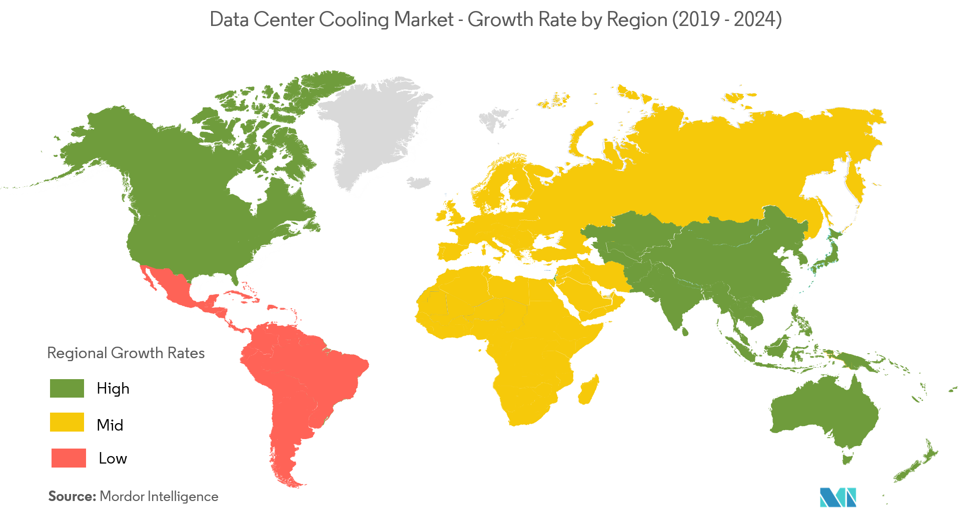 Data Center Cooling Market Growth Rate