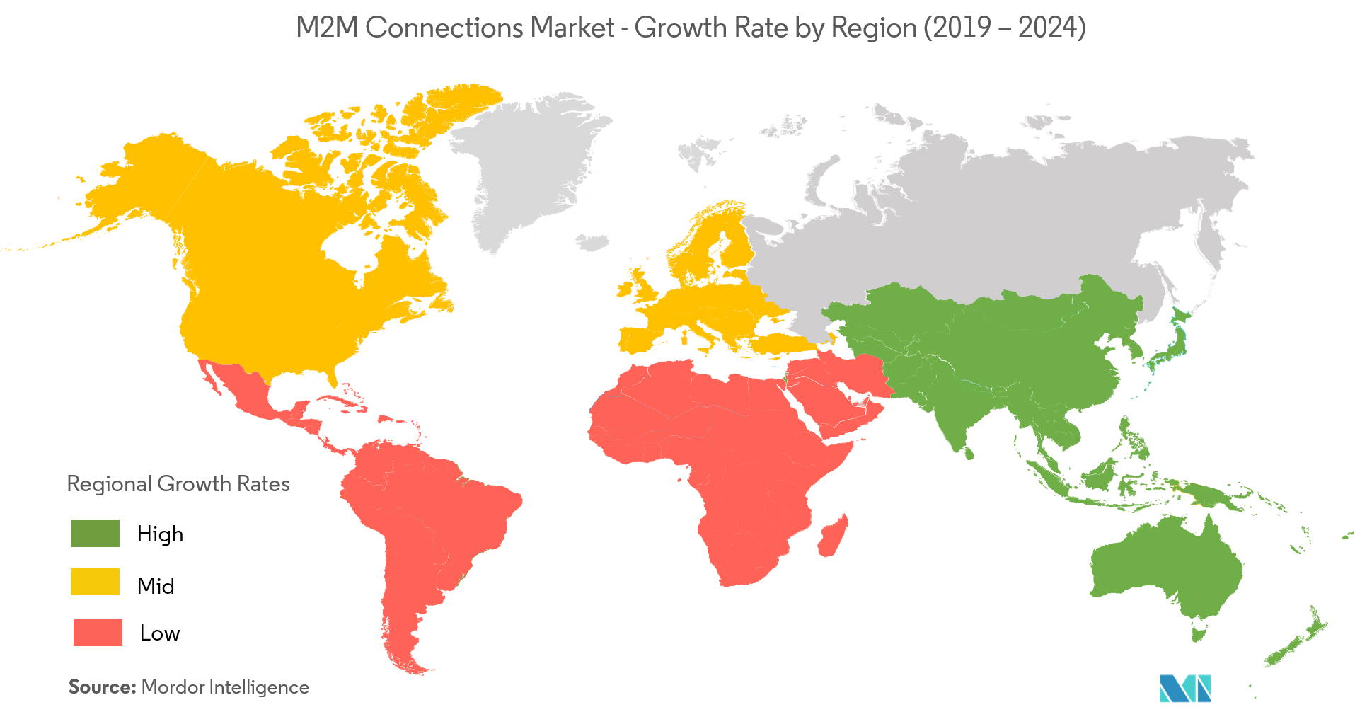 M2M Connections Market Growth Rate