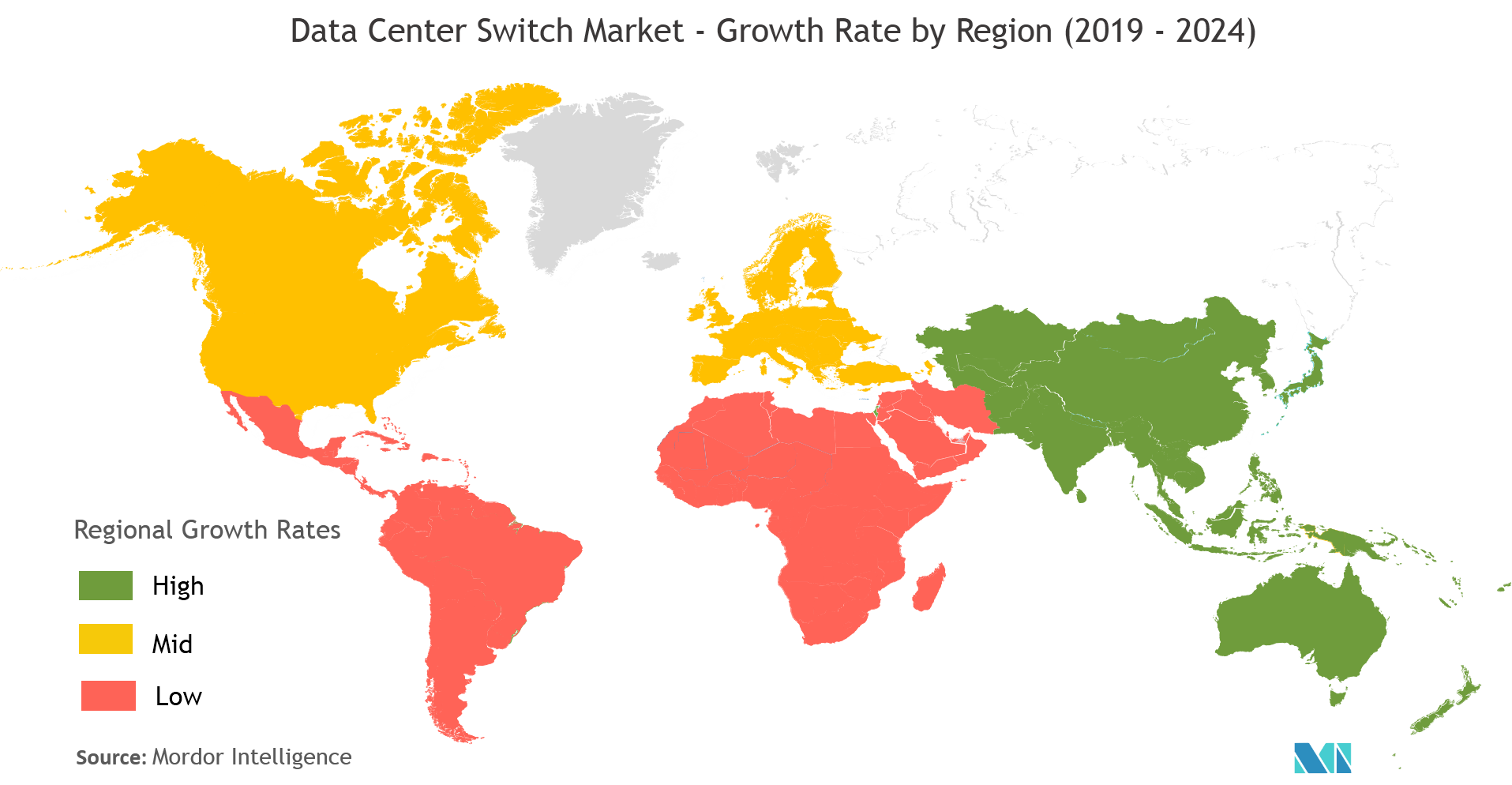 Data Center Switch Market Growth By Region